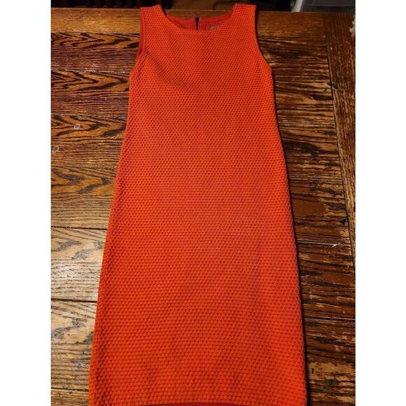 Alice+Olivia red sleeveless lace Overlay dress sz Small - Picture 1 of 4